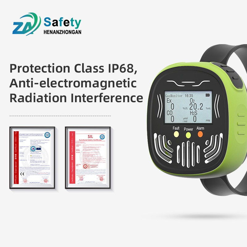 Wristband 4 in 1 Portable Gas Detector CQH200