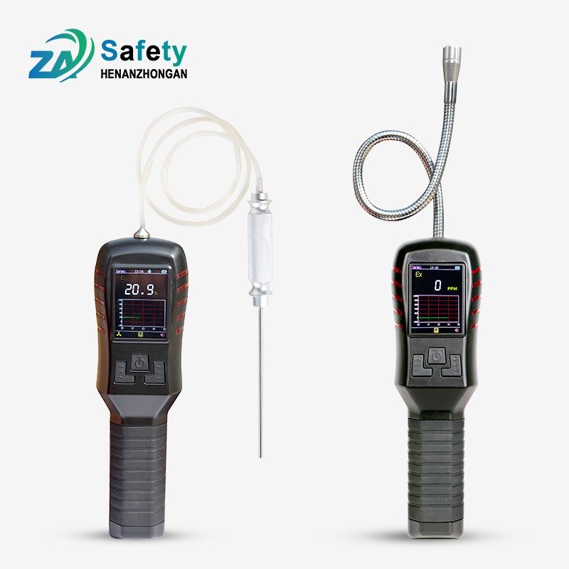 Portable gas leak detector