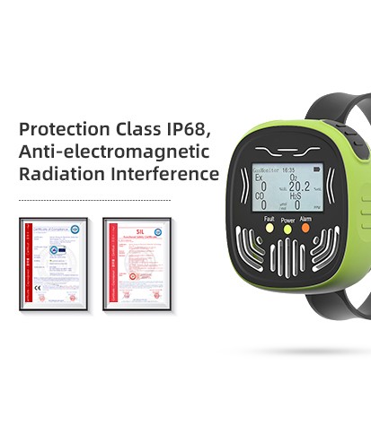 CQH200 4 in 1 Portable Gas Detector